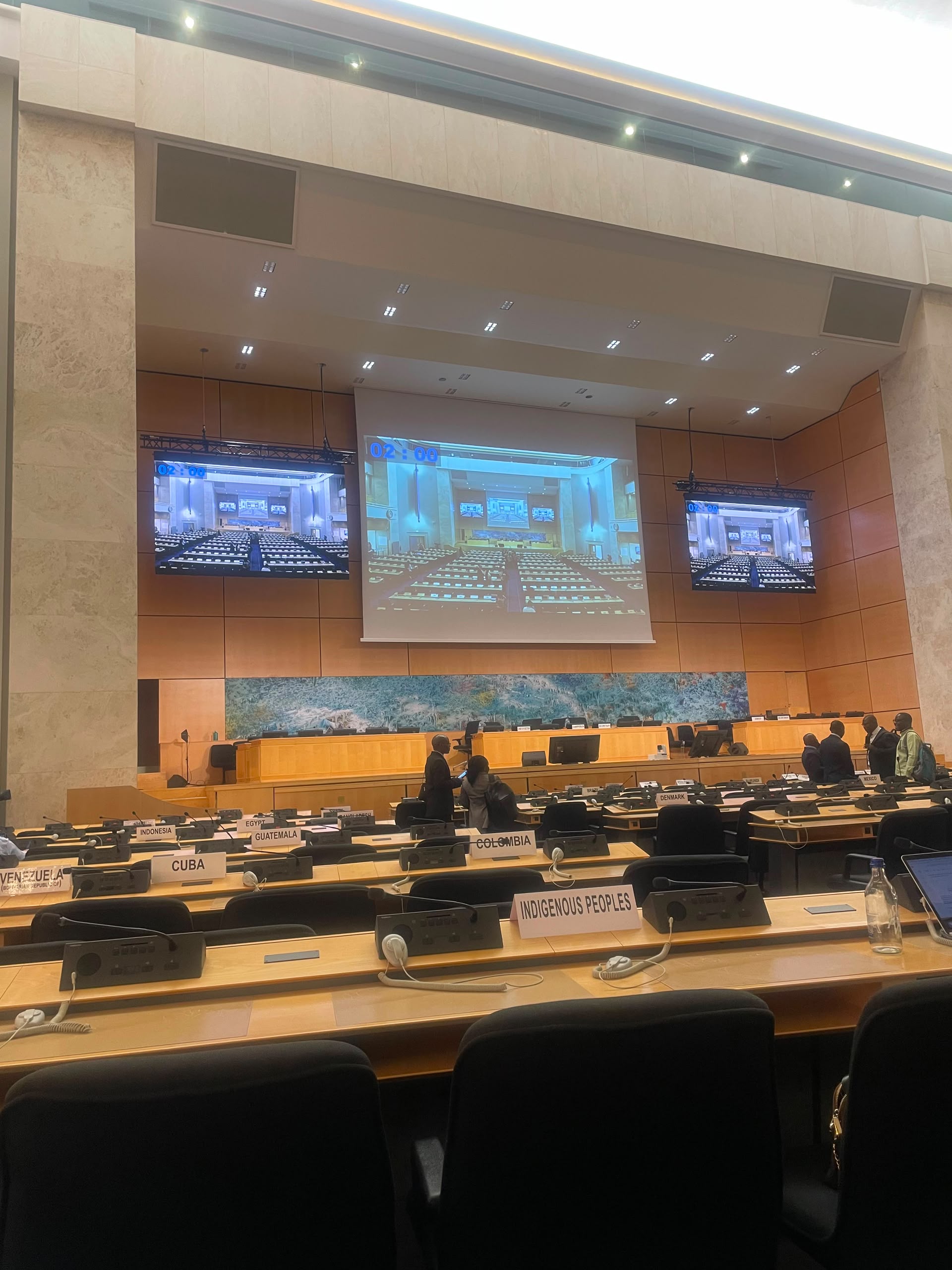 United Nations conference setting